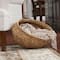 Household Essentials Round Woven Basket with Handles